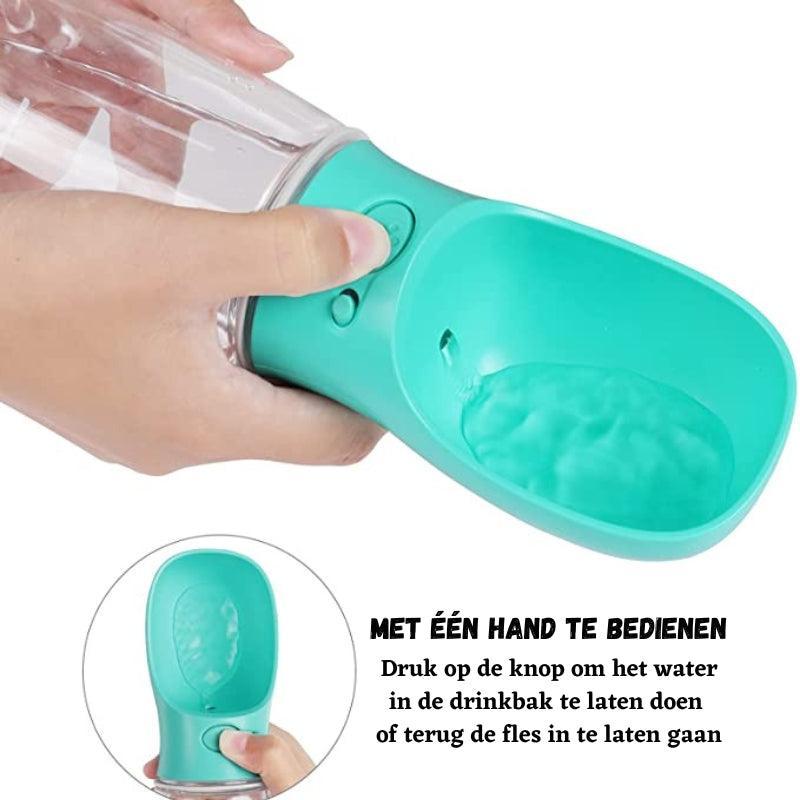 Drinkfles voor huisdieren gepersonaliseerd