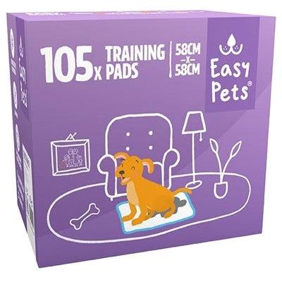 Easypets Puppy Training Pads-HOND-EASYPETS-58X58 CM 105 ST (391653)-Dogzoo