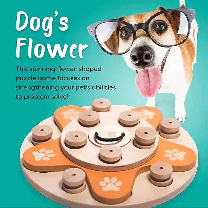 Flower - Hondenpuzzels Intelligentiespeelgoed - My Intelligent Pets-Dogzoo-Dogzoo