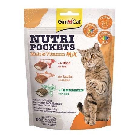 Gimcat Nutri Pockets Malt-Vitaminemix 150 GR - Dogzoo
