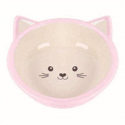 Happy Pet Voerbak Kitten Roze / Creme