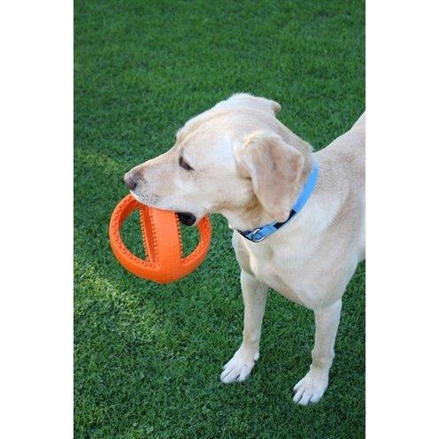 Happy Pet Grubber Interactieve Voetbal Oranje 18X18X18 CM-HOND-HAPPY PET-Dogzoo