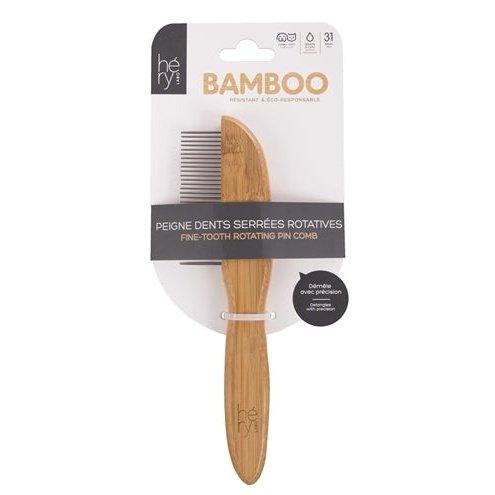 Hery Labo Kam Fijn Met Roterende Tanden Bamboe - Dogzoo