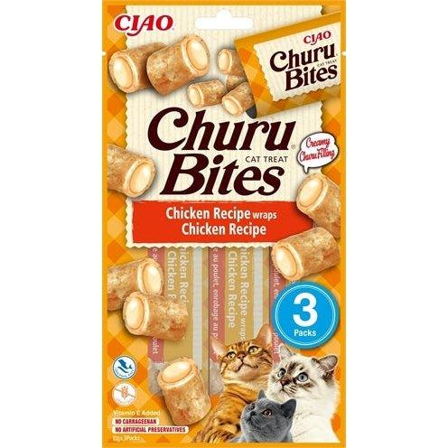 Inaba Churu Bites Cat Chicken Recipe Wraps 3X10 GR - Dogzoo