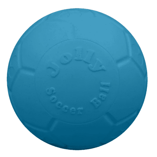 Jolly Soccer Ball Blauw 20 CM - Dogzoo