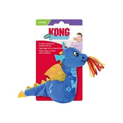 Kong Enchanted Dragon Blauw 11,5X11,5X7 CM - Dogzoo