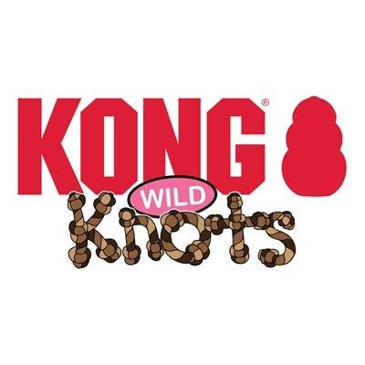 Kong Wild Knots Giraffe Geel - Dogzoo