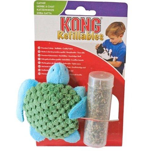Kong Kat Catnip Turtle 9X1,5X10 CM - Dogzoo