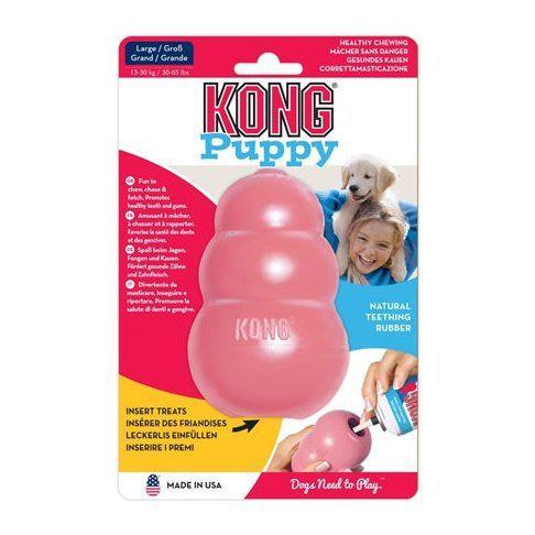 Kong Puppy Roze Of Blauw Assorti-HOND-KONG-LARGE 10X7X7 CM (30454)-Dogzoo