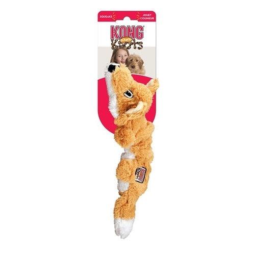 Kong Scrunch Knots Fox-HOND-KONG-11,5X8,5X36 CM (397595)-Dogzoo
