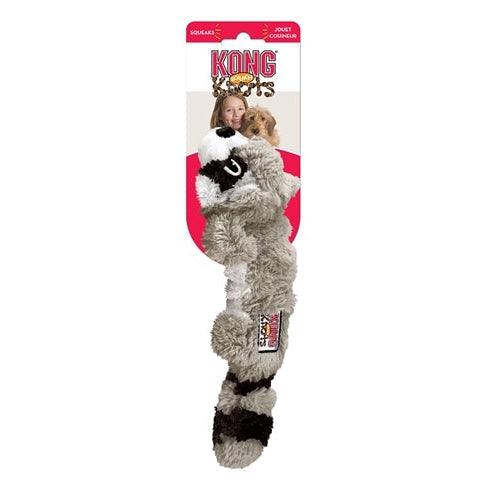 Kong Scrunch Knots Raccoon-HOND-KONG-11,5X8,5X36 CM (397597)-Dogzoo