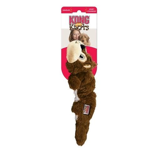 Kong Scrunch Knots Squirrel-HOND-KONG-11,5X8,5X36 CM (397599)-Dogzoo