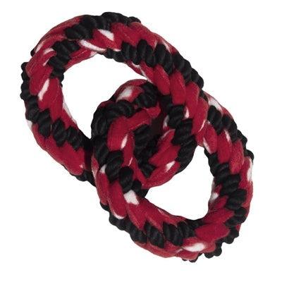 Kong Signature Rope Double Ring 23X23X7,5 CM-HOND-KONG-Dogzoo