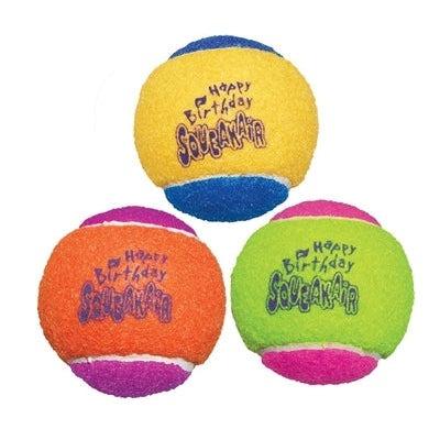 Kong Squeakair Birthday Balls 6,5 CM 3 ST-HOND-KONG-Dogzoo