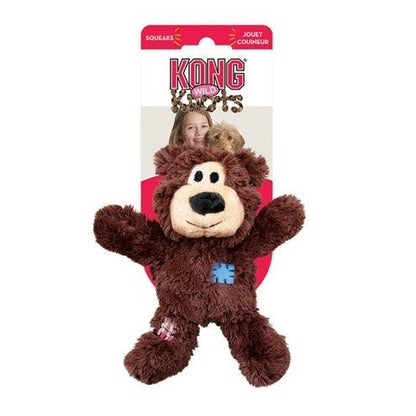 Kong Wild Knots Bear Assorti-HOND-KONG-13X10X5 CM (397593)-Dogzoo
