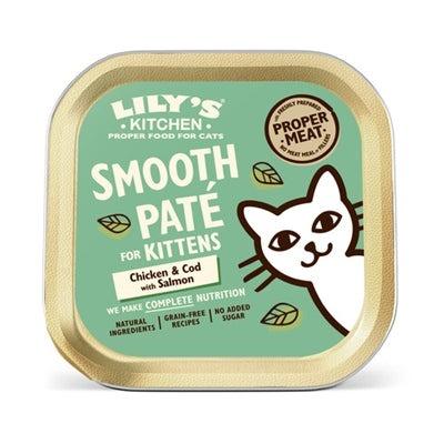 Lily's Kitchen Cat Kitten Cod Pate 19X85 GR - Dogzoo