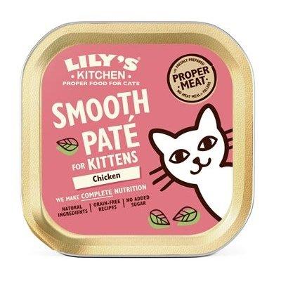 Lily's Kitchen Cat Kitten Smooth Pate Chicken 19X85 GR - Dogzoo