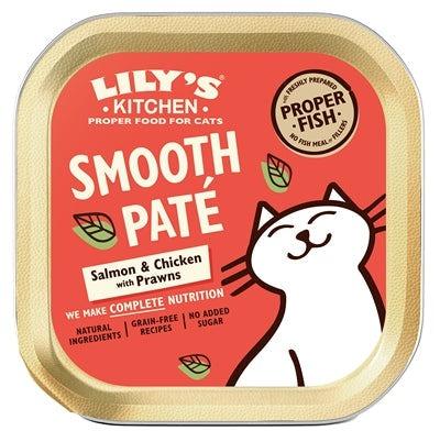 Lily's Kitchen Cat Smooth Pate Salmon & Chicken 19X85 GR - Dogzoo