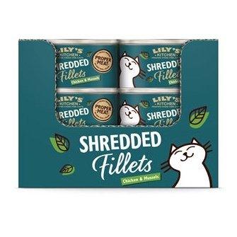 Lily's Kitchen Chicken & Mussel Shredded Fillets 24X70 GR - Dogzoo