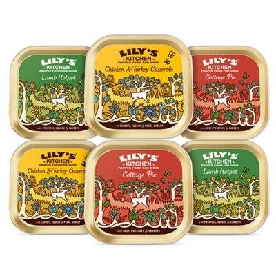 Lily's Kitchen Dog Adult Classic Dinners Tray Multipack 6X150 GR - Dogzoo