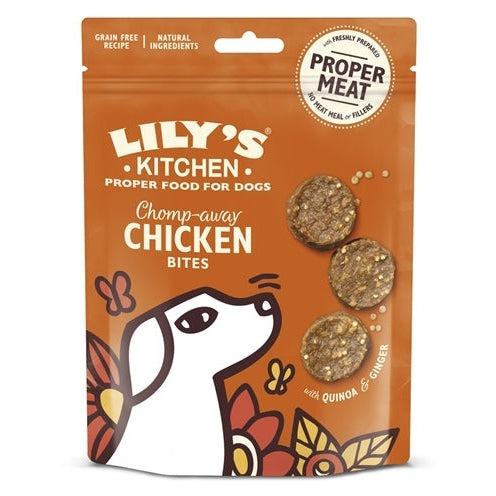 Lily's Kitchen Dog Chomp-Away Chicken Bites 70 GR-HOND-LILY'S KITCHEN-Dogzoo