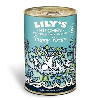 Lily's Kitchen Dog Puppy Recipe Turkey Duck / Kale 6X400 GR - Dogzoo