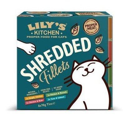 Lily's Kitchen Shredded Fillets Multipack 8X70 GR - Dogzoo