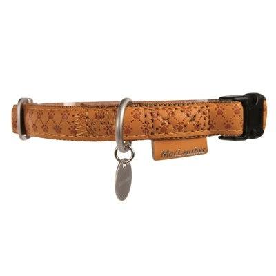 Macleather Halsband Bruin-HOND-MACLEATHER-20 MMX35-50 CM (391690)-Dogzoo
