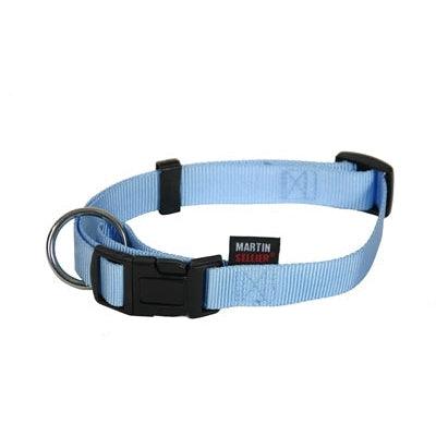 Martin Sellier Halsband Basic Nylon Blauw 16 MMX30-45 CM-HOND-MARTIN SELLIER-Dogzoo