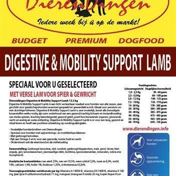 Merkloos Budget Premium Dogfood Digestive & Mobility Support Lamb