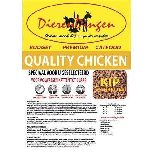 Merkloos Budget Premium Catfood Quality Chicken 15 KG - Dogzoo