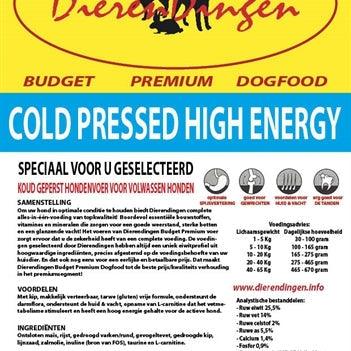 Merkloos Budget Premium Dogfood Cold Pressed High Energy 14 KG-HOND-MERKLOOS-Dogzoo