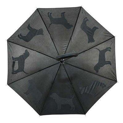 Merkloos Paraplu Honden Reflecterend / Zwart 85 CM - Dogzoo