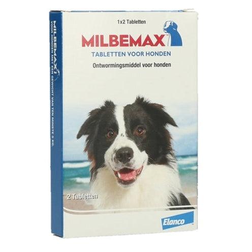 Milbemax Hond 10-50 KG 2 TBL-HOND-MILBEMAX-Dogzoo