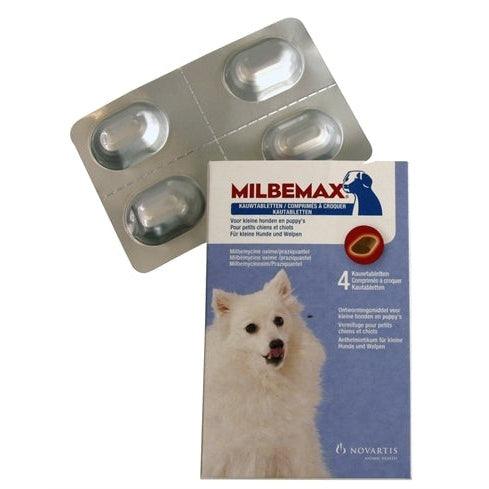 Milbemax Kauwtablet Ontworming Kleine Hond/Puppy 4 TABLETTEN-HOND-MILBEMAX-Dogzoo