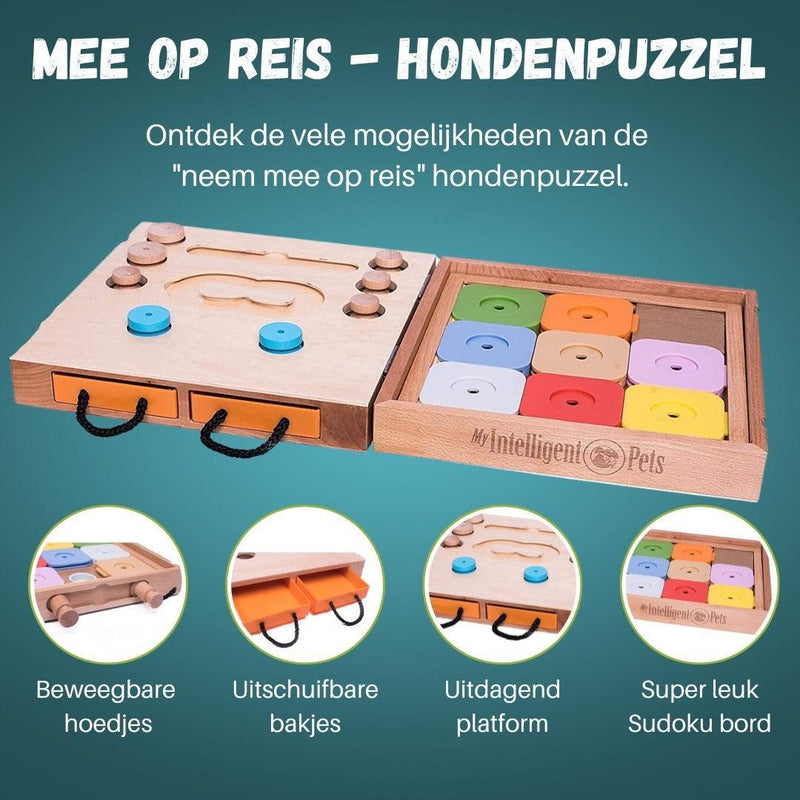 My Intelligent Pets - Dog Travel - Hondenpuzzel