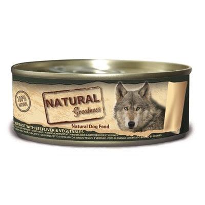 Natural Greatness Chicken / Beef Liver 156 GR-HOND-NATURAL GREATNESS-Dogzoo