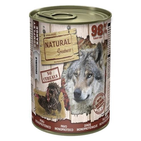 Natural Greatness Monoproteic Turkey Recipe 400 GR-HOND-NATURAL GREATNESS-Dogzoo