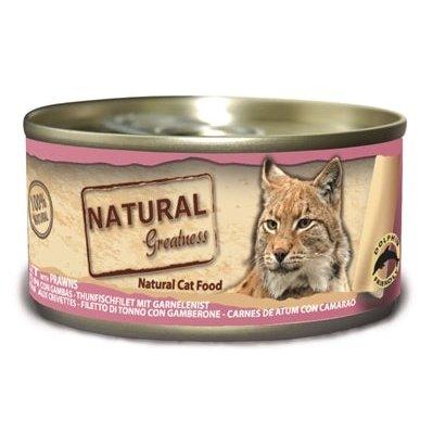 Natural Greatness Tuna Fillet / Prawns 70 GR - Dogzoo