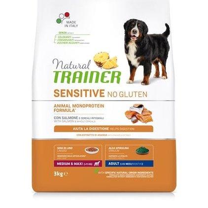 Natural Trainer Dog Adult Medium / Maxi Sensitive Salmon 3 KG-HOND-NATURAL TRAINER-Dogzoo