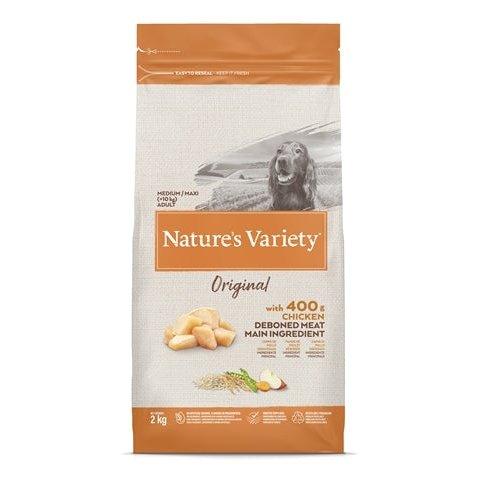 Natures Variety Original Adult Medium / Maxi Chicken-HOND-NATURES VARIETY-2 KG (408105)-Dogzoo