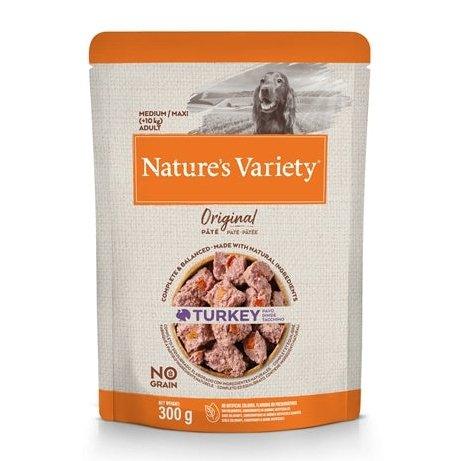 Natures Variety Original Adult Medium / Maxi Pouch Turkey No Grain 300 GR-HOND-NATURES VARIETY-Dogzoo