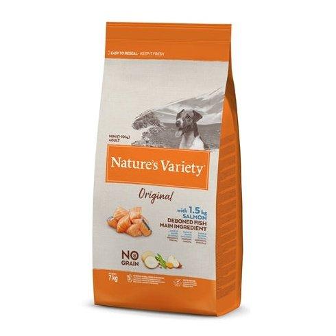 Natures Variety Original Adult Mini Salmon No Grain-HOND-NATURES VARIETY-7 KG (408128)-Dogzoo