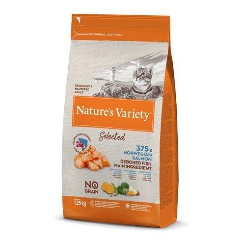 Natures Variety Selected Sterilized Norwegian Salmon 1,25 KG - Dogzoo