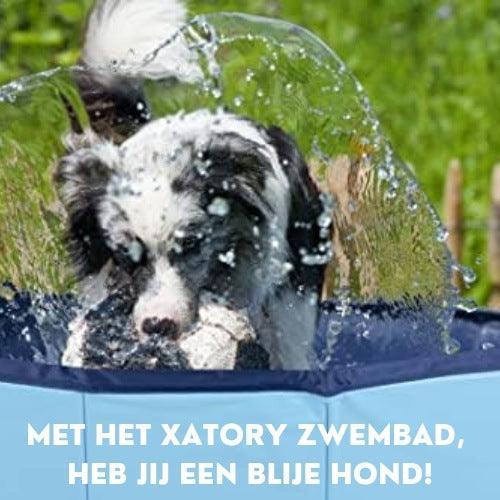 Opvouwbaar kwaliteit XL hondenzwembad 160x30cm
