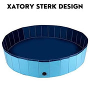 Opvouwbaar kwaliteit XL hondenzwembad 160x30cm