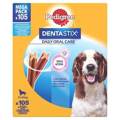 Pedigree Dentastix Medium Actiepack-HOND-PEDIGREE-105 ST 2700 GR (409612)-Dogzoo