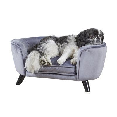 Enchanted Pet Enchanted Hondenmand / Sofa Romy Pewter Grijs 67,5X40,5X30,5 CM-HOND-ENCHANTED PET-Dogzoo