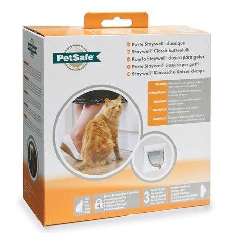Petsafe Kattenluik Met Tunnel Wit