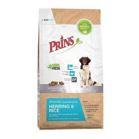 Prins Procare Adult Medium / Large Herring / Rice Hypoallergenic